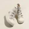 Canvas Shoes Women 2024 New Casual All-top High Top Thick Sole Increase Vulcanized Shoes 2