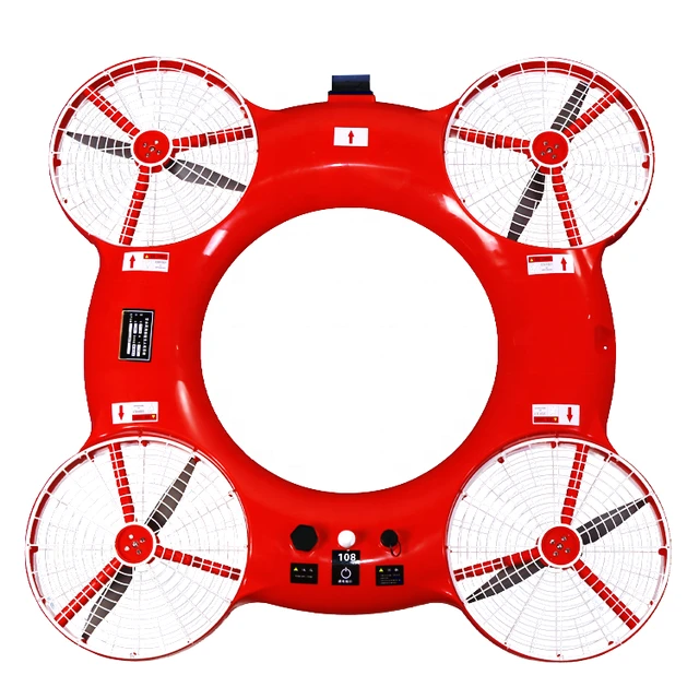 Rapid water rescue flying life buoy drone, rescue equipment weight