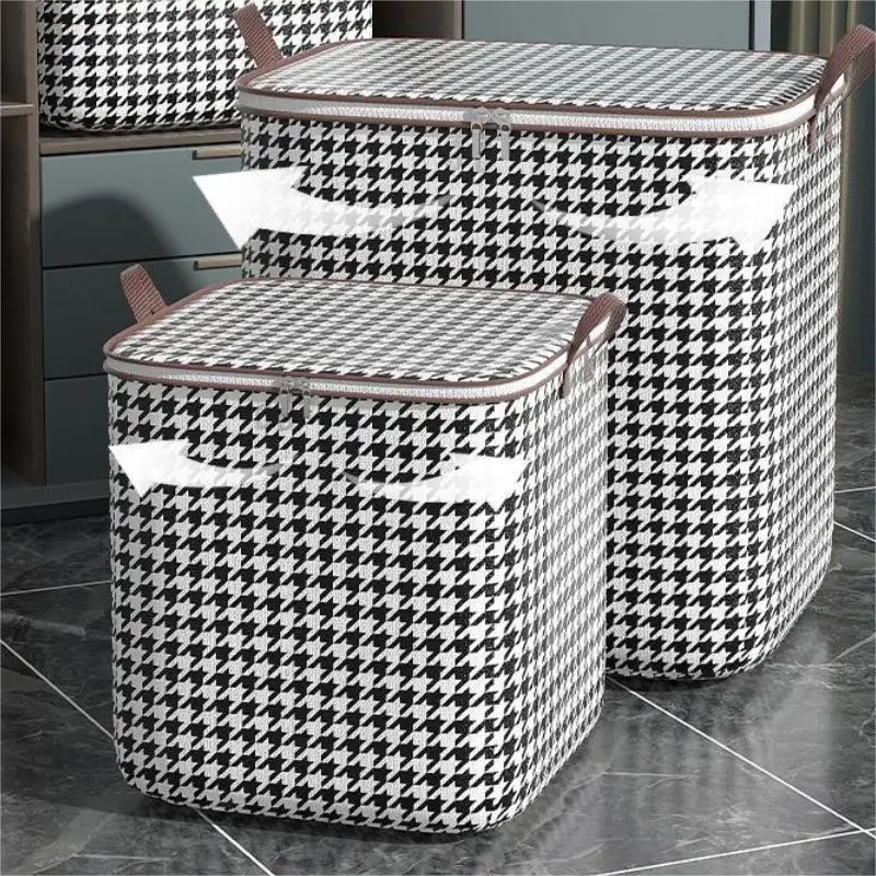 Large Capacity Clothes Storage Bag, Foldable Dustproof Bag, Household Simple Clothes & Quilt Storage Bag 3