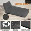 Outdoor Chaise Lounge Chair, Sunbed UV Resistant Sofa Couch Patio Furniture Waterproof Outside Sunlounge Reclining Sunbathing 4