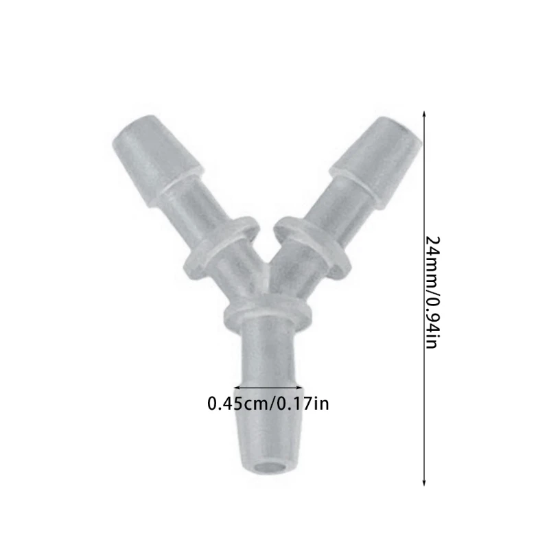 Breast Pump Milk Collector Connector Y Tube Connection Adapter Part for Baby Feeding Tool Hose Connector Breast Accessory 6