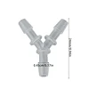 Breast Pump Milk Collector Connector Y Tube Connection Adapter Part for Baby Feeding Tool Hose Connector Breast Accessory 6