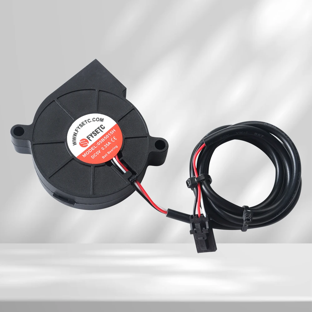 Prusa I3 MK3 3D Printer Parts DC 5V 5015 Blow Radial Cooling Fan Hydraulic Sleeve Bearing Front Print Fan Cooler Radiator - 2