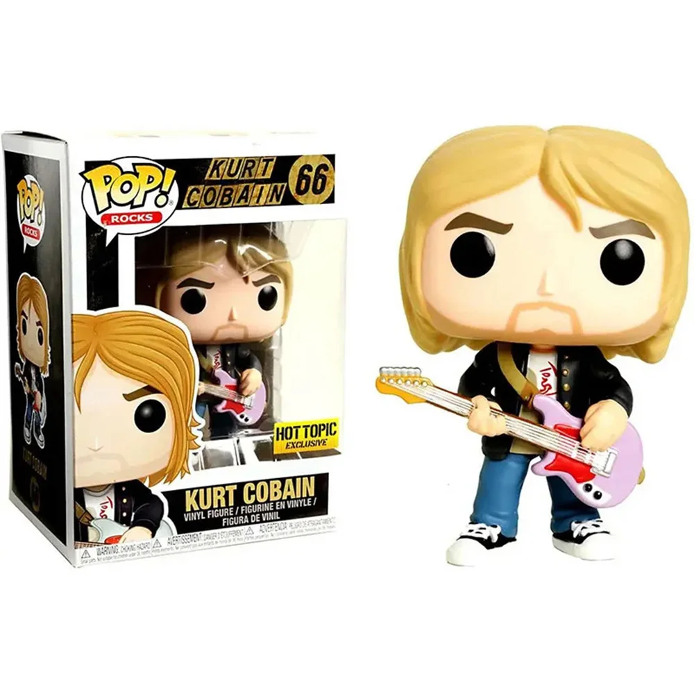 Funko Pop Rock Star Slash with Guitar #51 KURT COBAIN 64# #65 #66