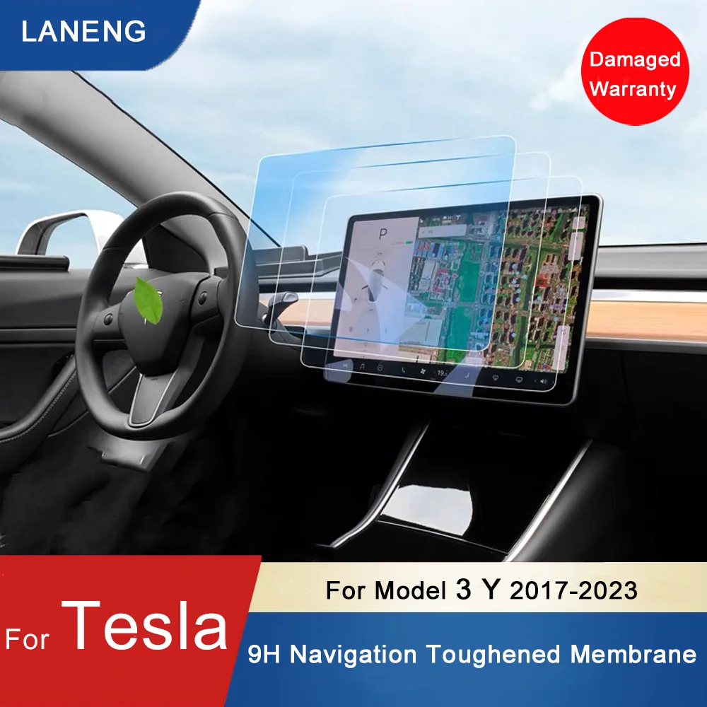 TemperedGlassScreenProtectorForTeslaModel3Y202320222021CenterControlAccessorie