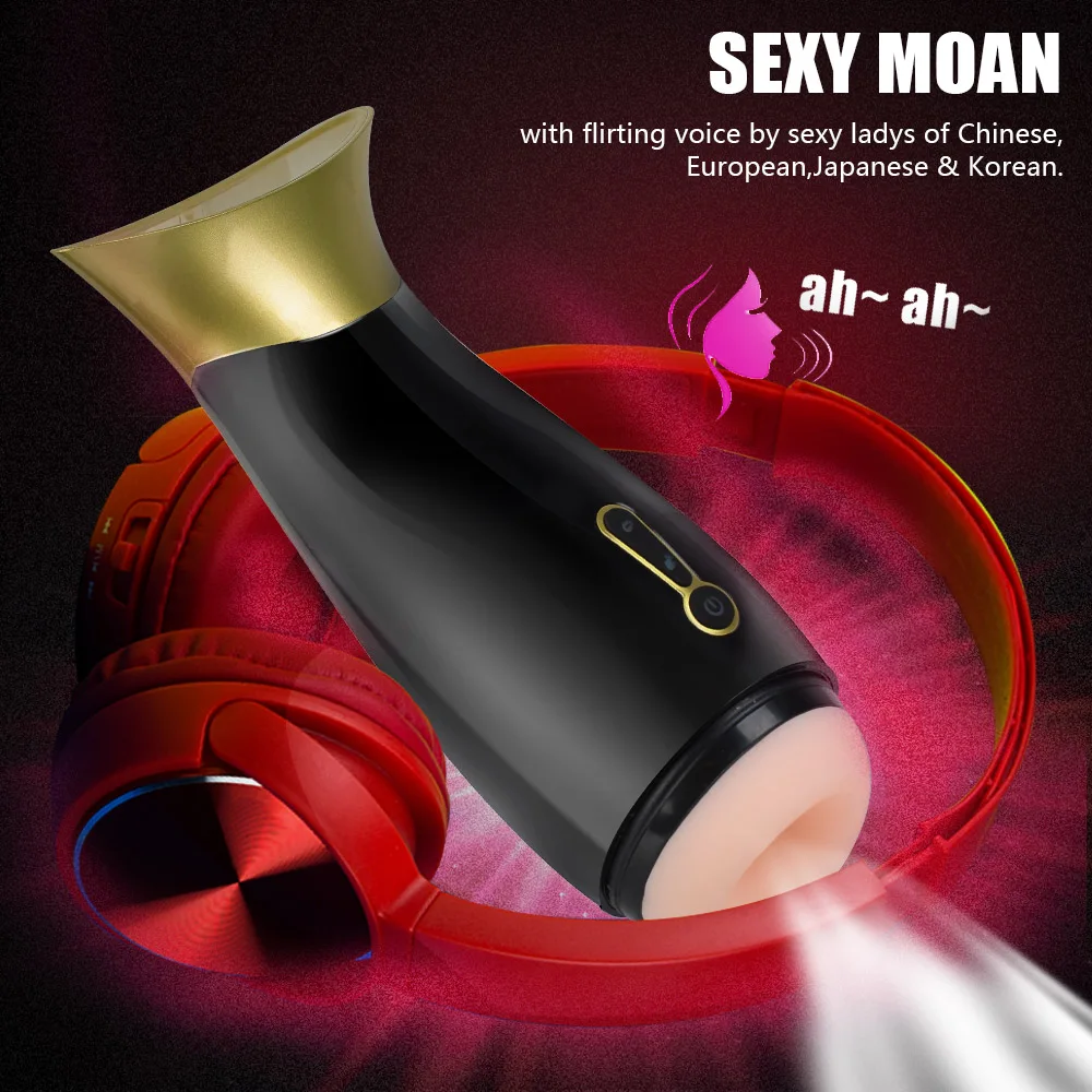 Αρσενικό σέξι γοργόνα αυνανιστής ηλεκτρική θερμαινόμενη αντλία δονητής στόμα για άντρες Glans που πιπιλίζει αληθινό puss_voghion.com