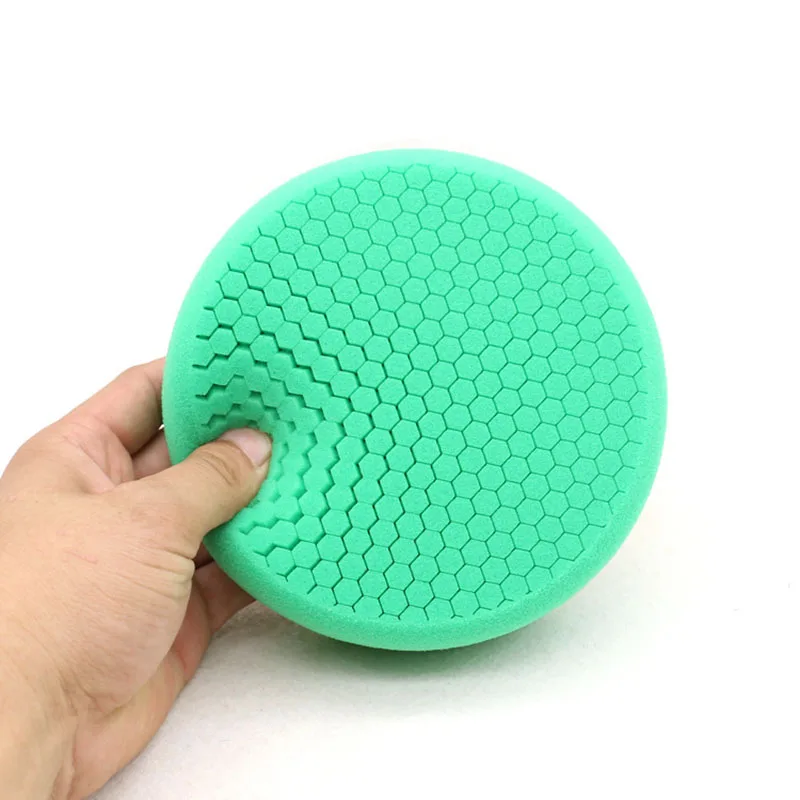 

6 Inch Car Polish Pad Sponge Foam Polishing Buffing Pads Self-Adhesive Waxing Sponge for Car Polisher Drill Adapter M14/M16