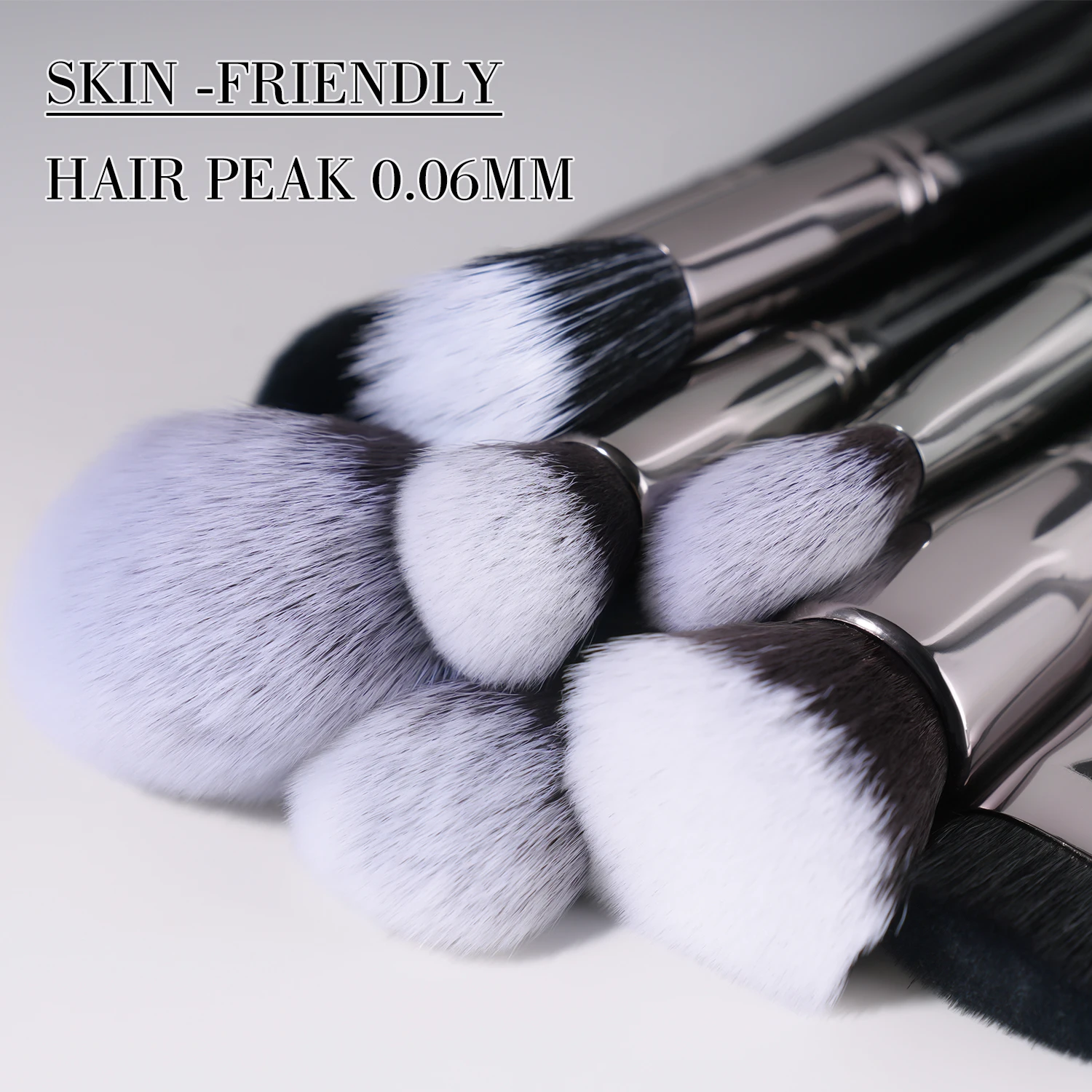 BEILI professional advanced makeup brush set eye face makeup brush foundation blush eye shadow smudge mixed makeup brush beauty 4