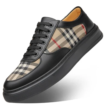 Men’s casual fashion slip-on loafers with a single-strap design