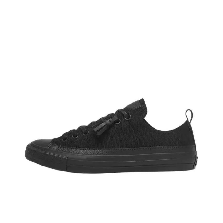 Converse All Star chaussures de skateboard basses antidérapantes et résistantes à l'usure unisexe noir A14437C