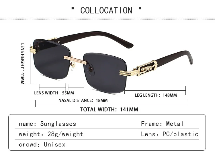 Diamond Cut Edge Sunglasses Vintage Men's Sunglasses Wood Style_voghion.com