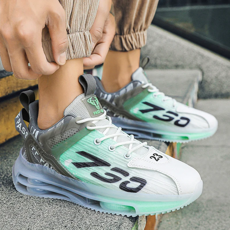 

Best High Quality Men's Shoes Outdoor Travel Running Shoes Non-slip Wear Large Size 46 Men Breathable Light Low-top Hiking Shoes
