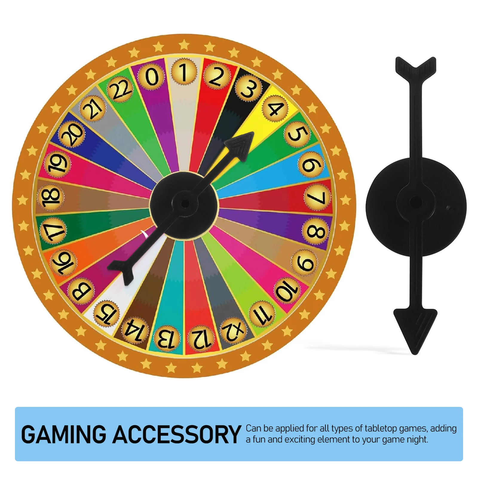 25 Pcs Rotating Board Game Accessories Plastic Pointers Mini Replacement For Classroom Arrow Rotation