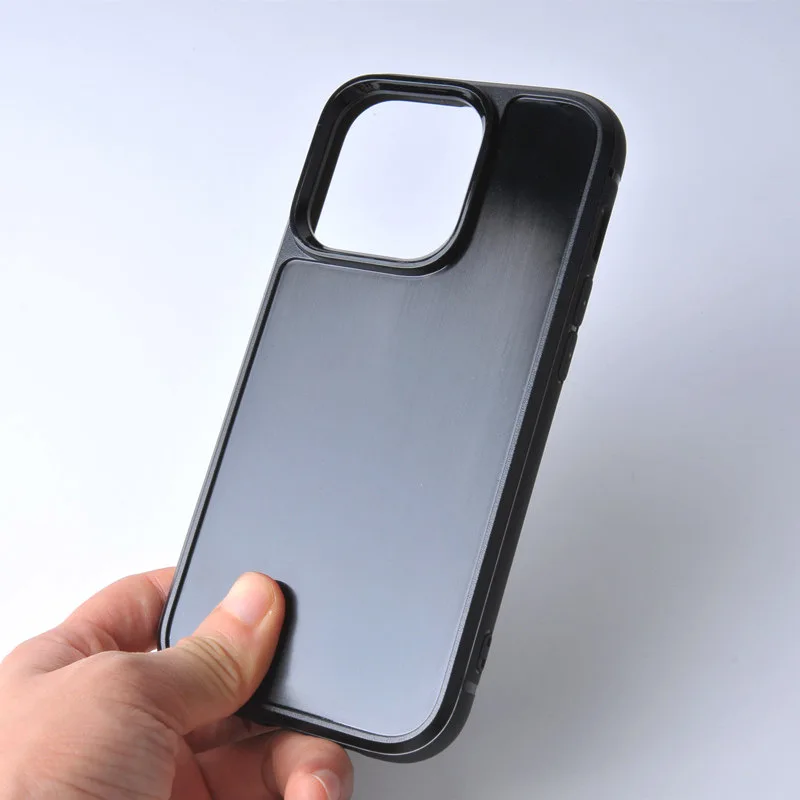 5Pack Blank Groove Sublimation Case For iphone 15 Pro Max Plus 14 13 12 Insert Phone Cover With Microfiber Glue Adhsive Inner