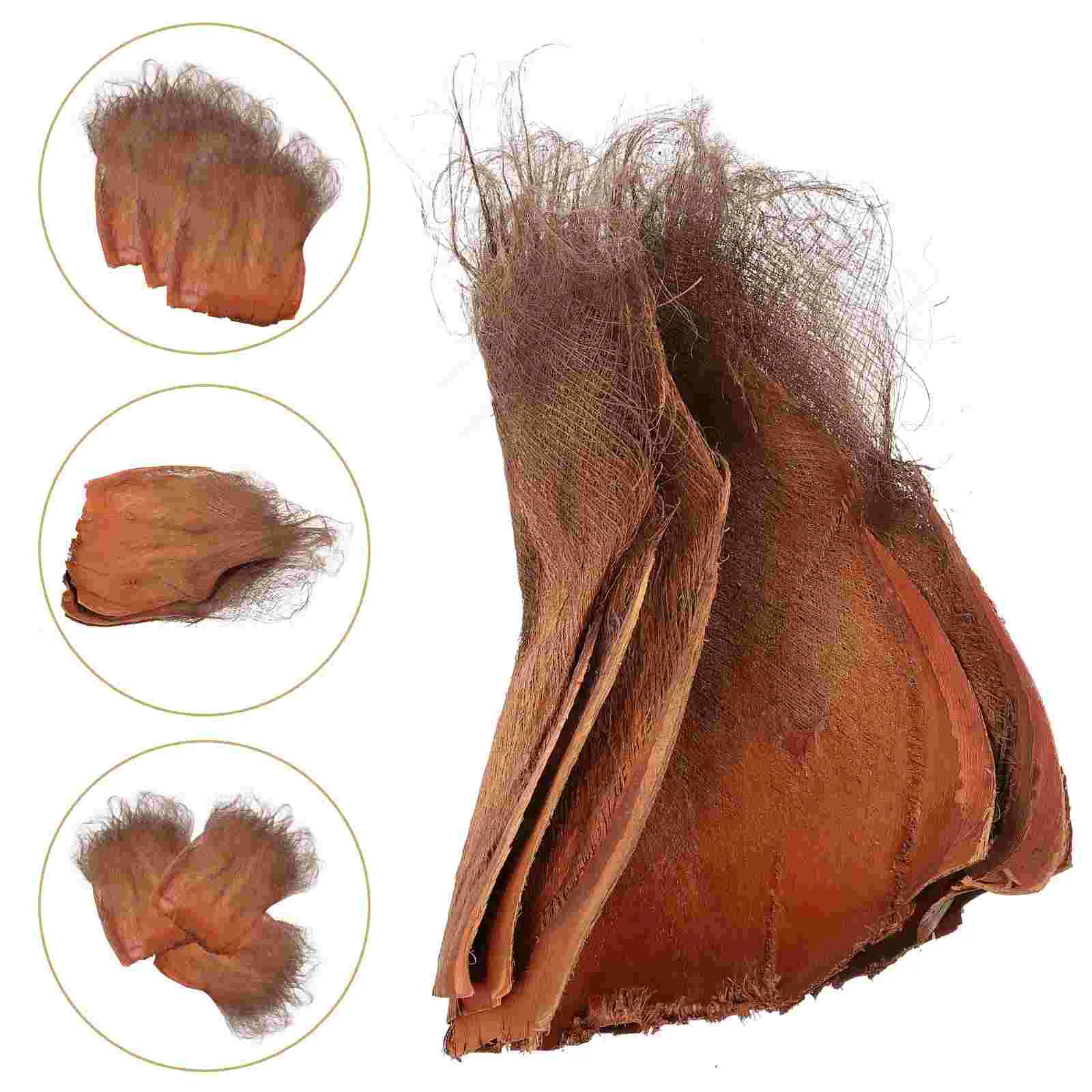 

Natural Coconut Tree Bark Water Pipe Decoration Coconut Tree Bark For Home Landscaping Package, Water Pipe Decor