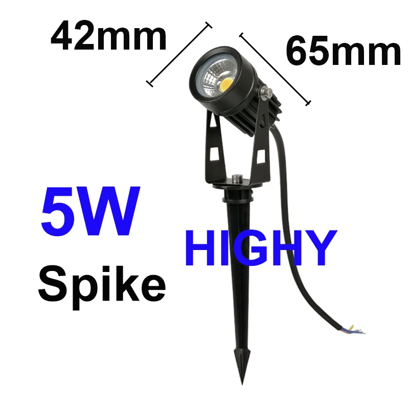 T42 5W COB spike,110V220V