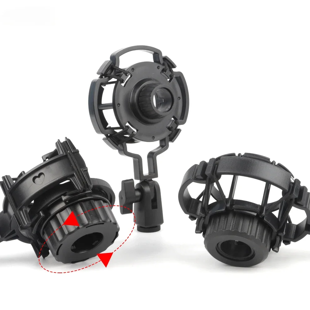Supporto Per Microfono A Condensatore Per Registrazione Audio In Studio E Supporto Per Shock In Plastica Applicabile A Akg C2000/C3000/C4000/C414