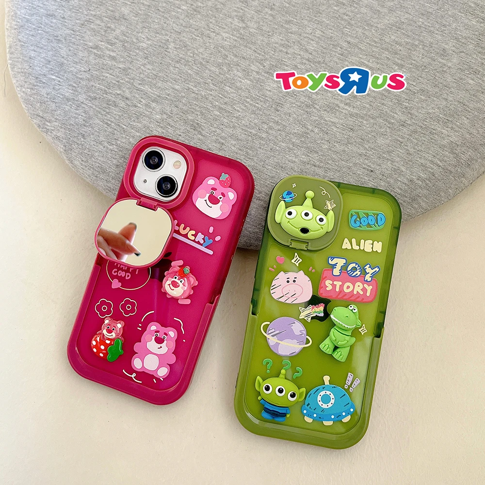 Coque Silicone Labubu Pour Iphone 13/14/15 Rose