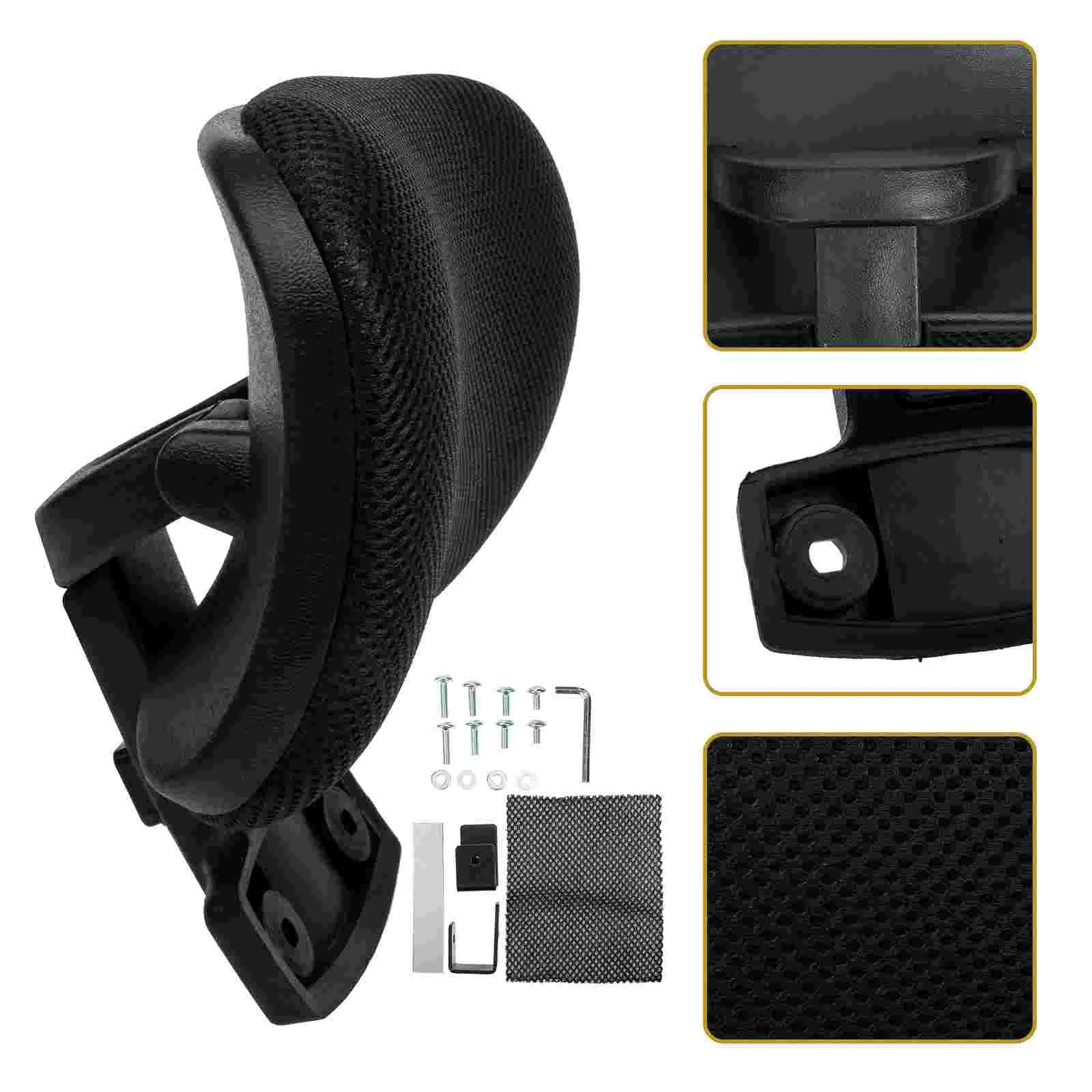 Office Chair Accessories Chair Headrest Pillow Office Chair Headrest Adjustable Computer Chair Headrest Computer Cushion Rest Retrofit Lift Neck Pillow Swivel Mesh
