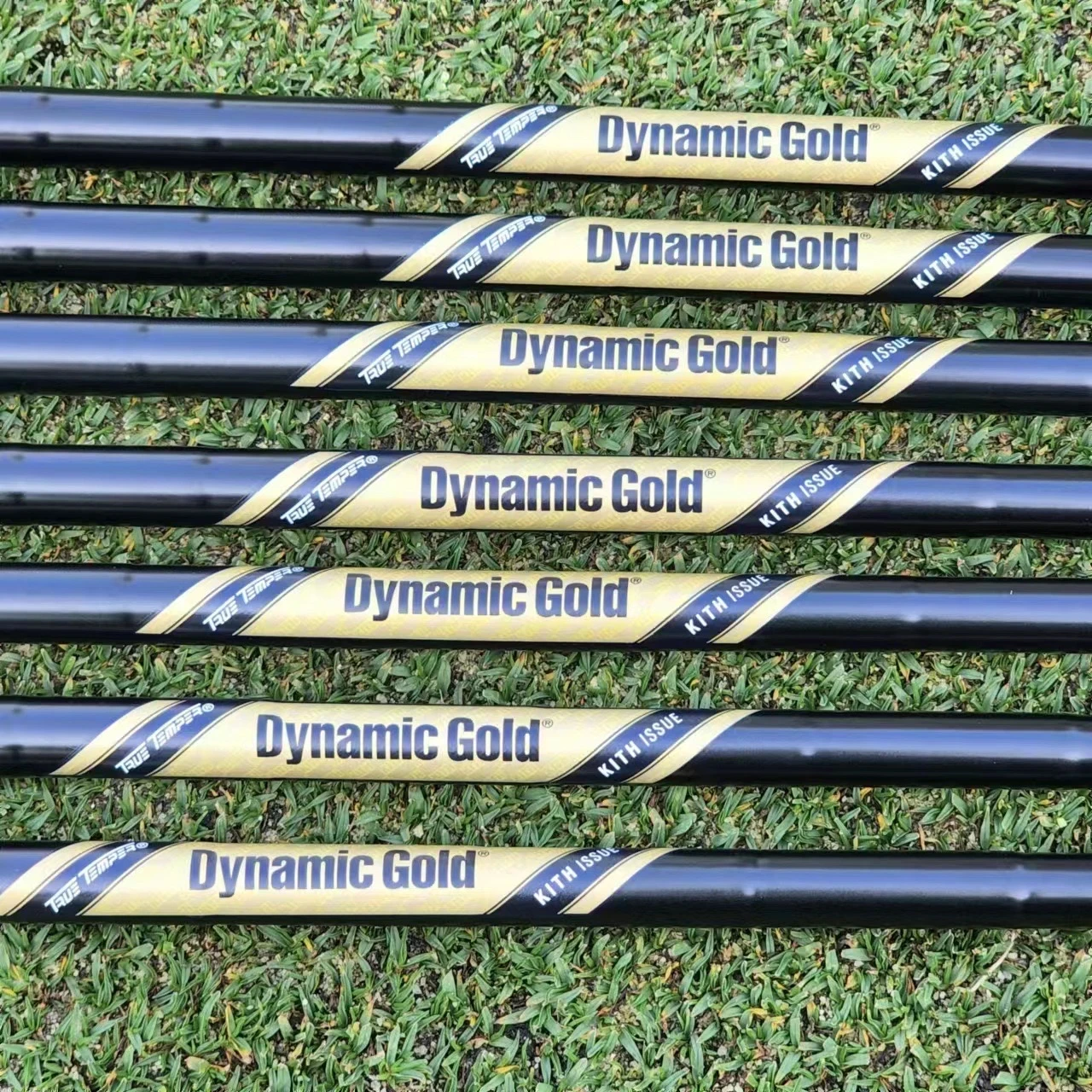 Ture Temper Dynamic Gold KITH ISSUE black 105 S flex golf iron shaft 0.