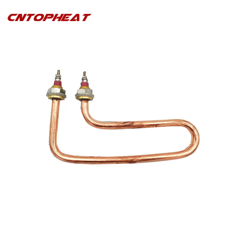 220V 2000W Electric Immersion Tubular Copper Heater With M16 Thread Water Heatier Heating Element for Tank/Kettle/Boiler