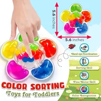 10ml Color Sorting Sensory Toys Montessori sensory visual color classifier Matching Toys Training Kids Educational Toys 2