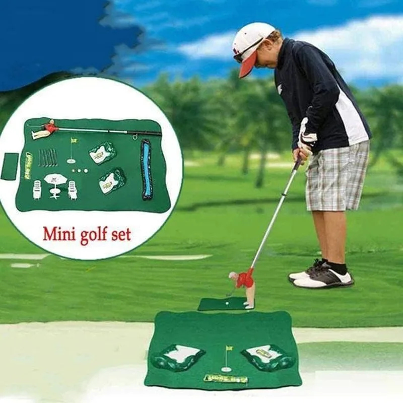 

Mini Golf Club Children's Doll Set Toys Indoor and Outdoor Portable Parent-Child Games