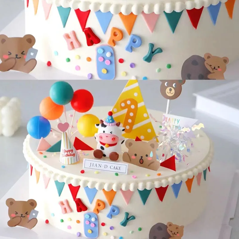 Description Picture 5 of item1set Cookie Cutter Car Cloud Flag Heart Snowflake Flower Plastic Fondant Cutter Cake Mold Cookie Plunger Baking Decorating Tools