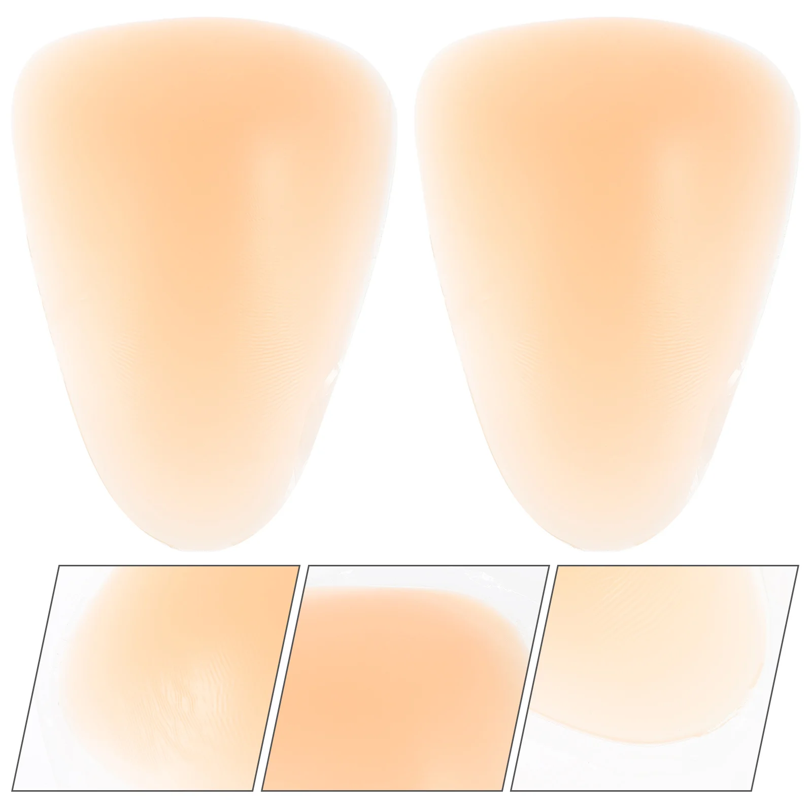 

Snowboard Knee Pads Silicone Knee Pad Adhesive Knee Pad Ice Skating Knee Pad Skateboard Ice Roller Skating Protective