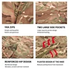 Outdoor Paintball Work Clothing Wear resistant Uniform Combat Shirts Cargo Pants Knee Pads Pants Windproof Suits 4
