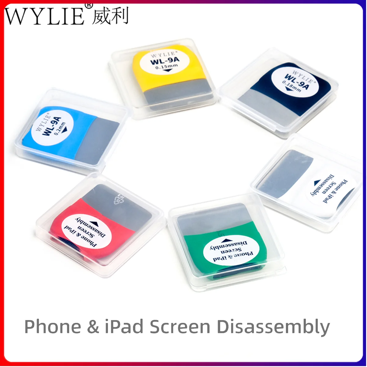 

WYLIE, демонтаж товара, ремонт, разборка, съемка, изогнутое лезвие для демонтажа экрана для iPhone, iPad