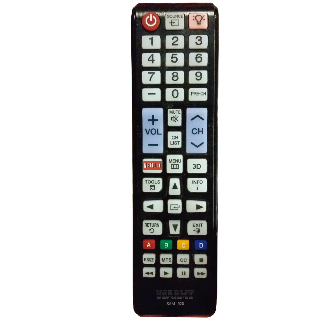 SAM-920 Control Remoto Universal de Reemplazo Compatible con televisores SAMSUNG