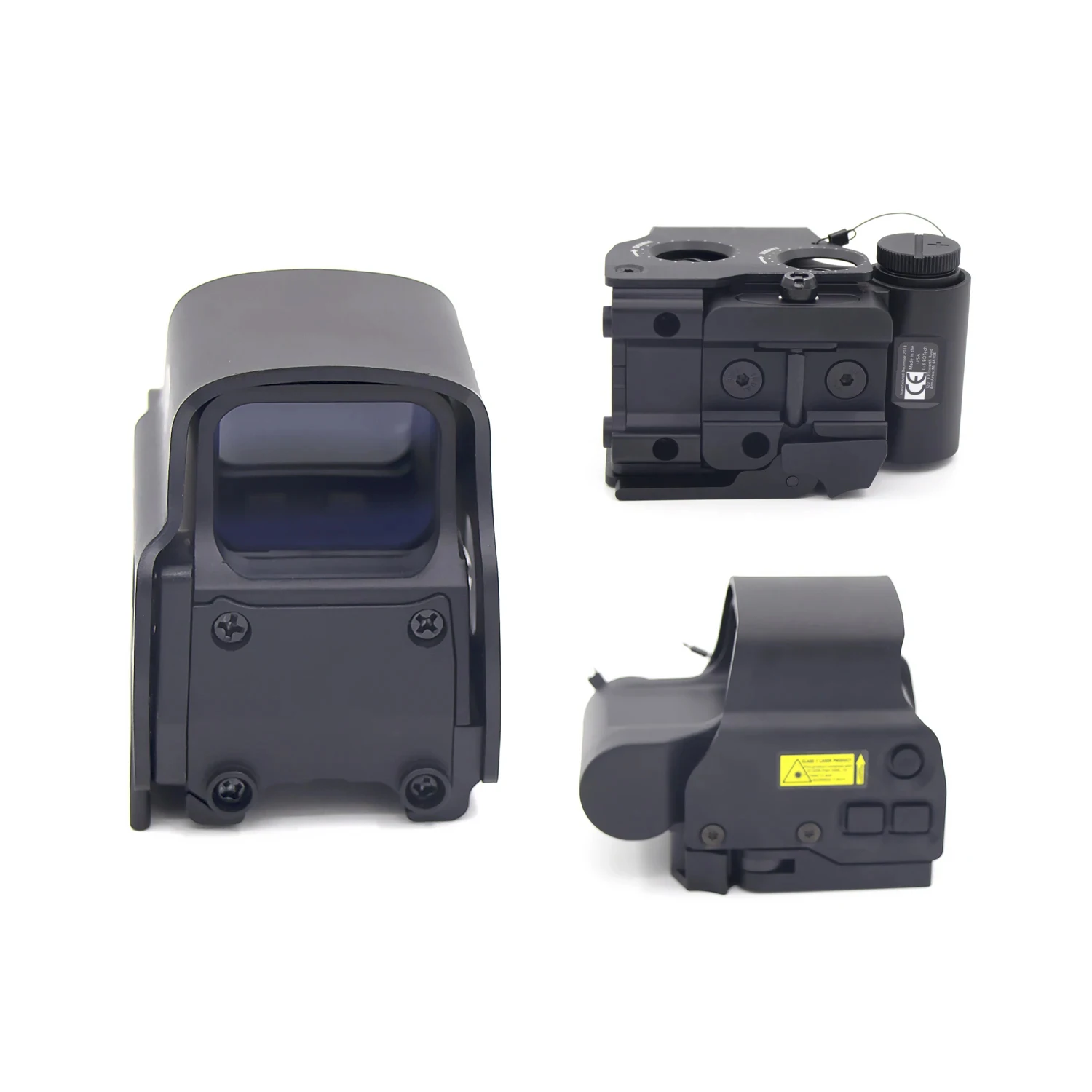 558+G43/G33 Holographic Collimator Sight Red Dot Optic Sight Hunting Gear W/20mm Rail Mounts&Quick Detach Lever