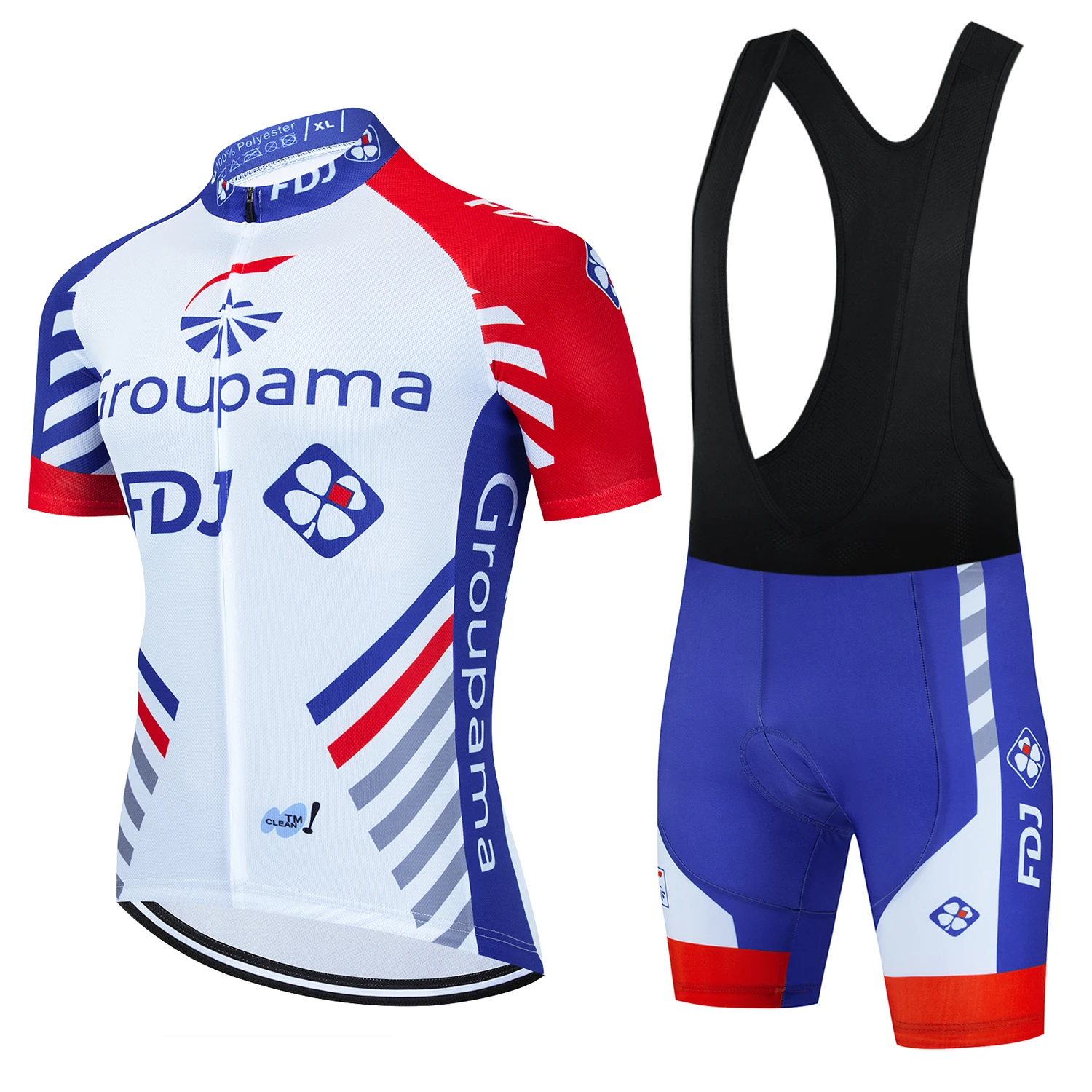 Maillot Cycliste Vintage Peugeot Cycles – Bleu – Taille L – Années 70 – Acrylique