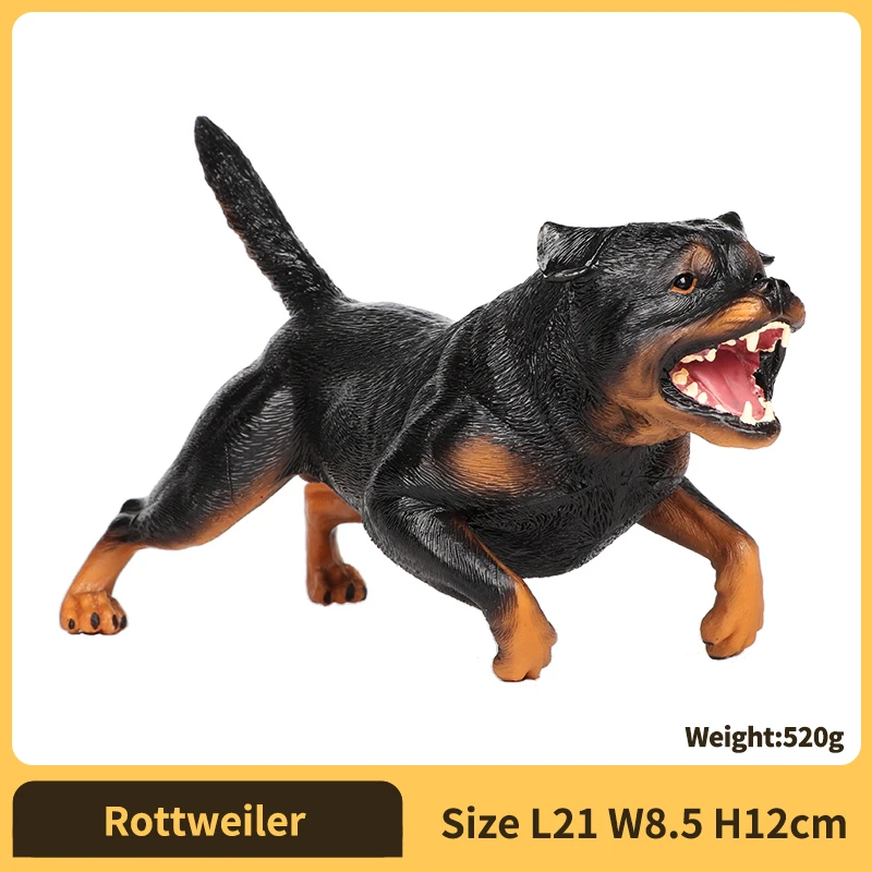 Realistic Dog Figurine Action Figure - Collectible Decorative Ornament, Ideal Gift