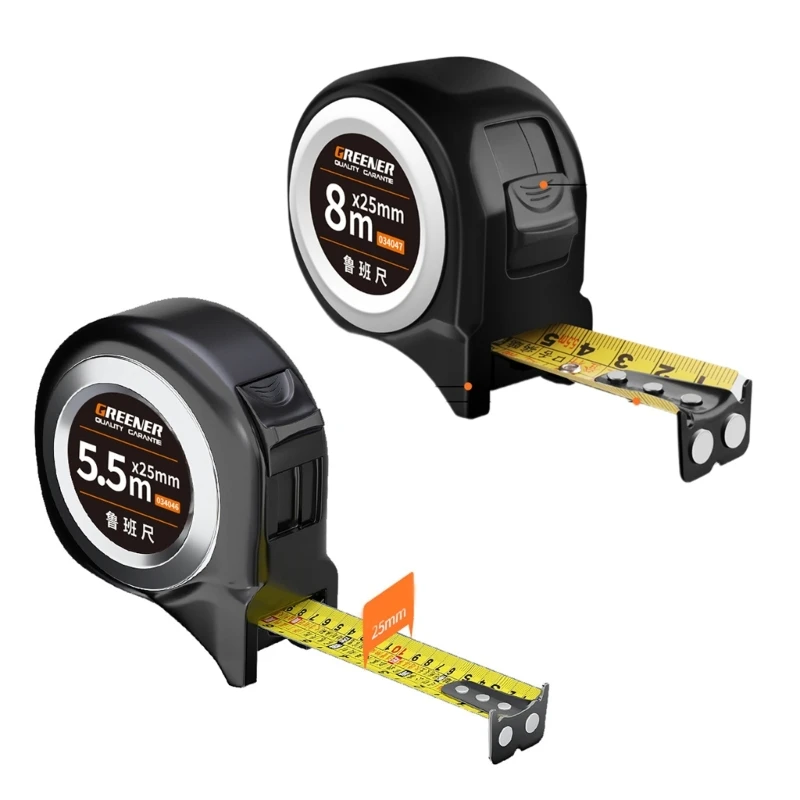 

Waterproof Stainless Steel Tape Measure High-precision Steel Tape 5.5M/8M Tape