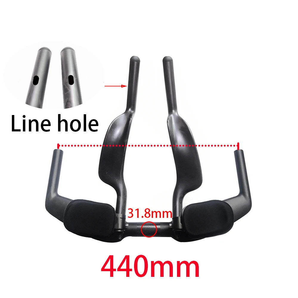 カーボンファイバーTTタイミングハンドルバー、トライアスロンハンドル