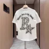 Summer new fashionable dovetail ethnic style printed men's casual and comfortable short sleeved T-shirt