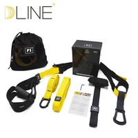 Gym Bodybuilding Adjustable Suspension Trainer Set Yoga Fitness Hanging Belt Custom Logo Exercise Straps - Image 3