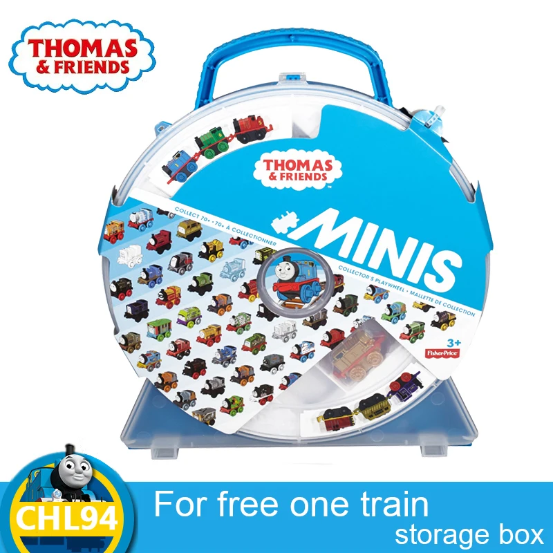 

Оригинальный контейнер для хранения Thomas and Friends 14, модель автомобиля, обучающие игрушки для поездов, грузовик, игрушки для лучшего мальчика, подарок cl94