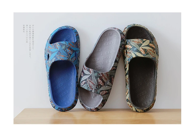 Men Shoes Summer Slippers 2022 New Beach Sandals Male Casual Flat Non-slip Breathable Light Home Slides Chanclas Mujer Playa