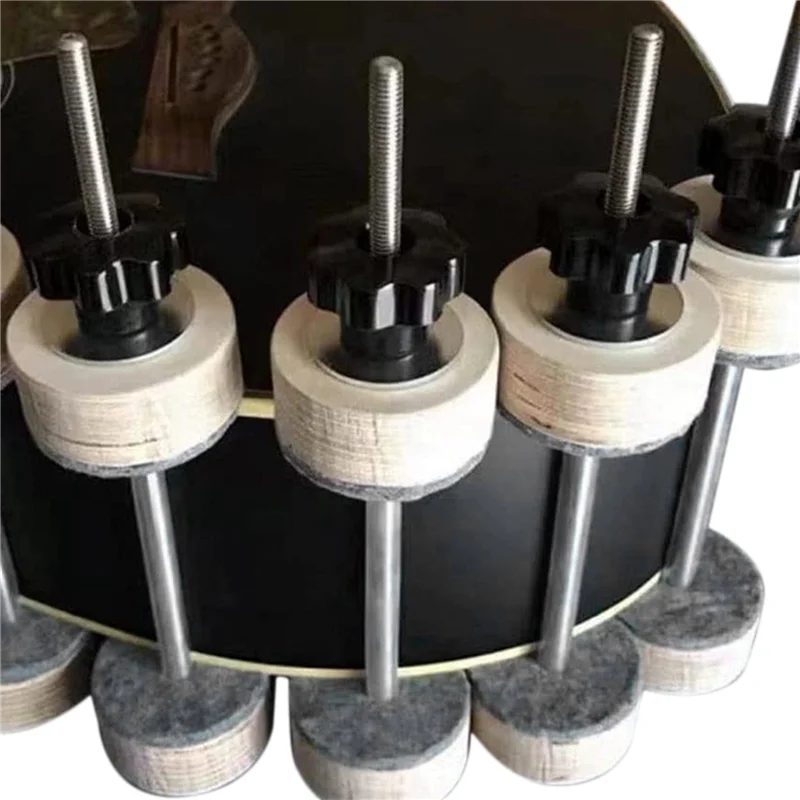 ABHT-4Pcs 9,8 Zoll Gitarre Werkzeuge Gitarre Spool Clamp Risse Reparatur Gitarrenbauer Werkzeuge Für Gitarre Gebäude