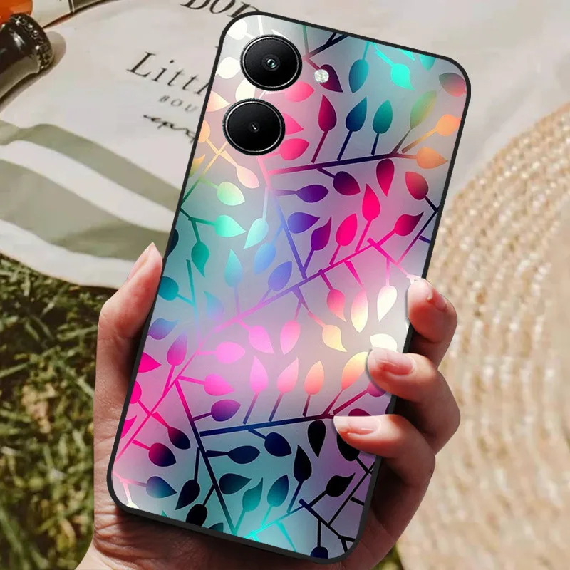 Black Soft Silicone Shockproof Protective Phone Case Cover