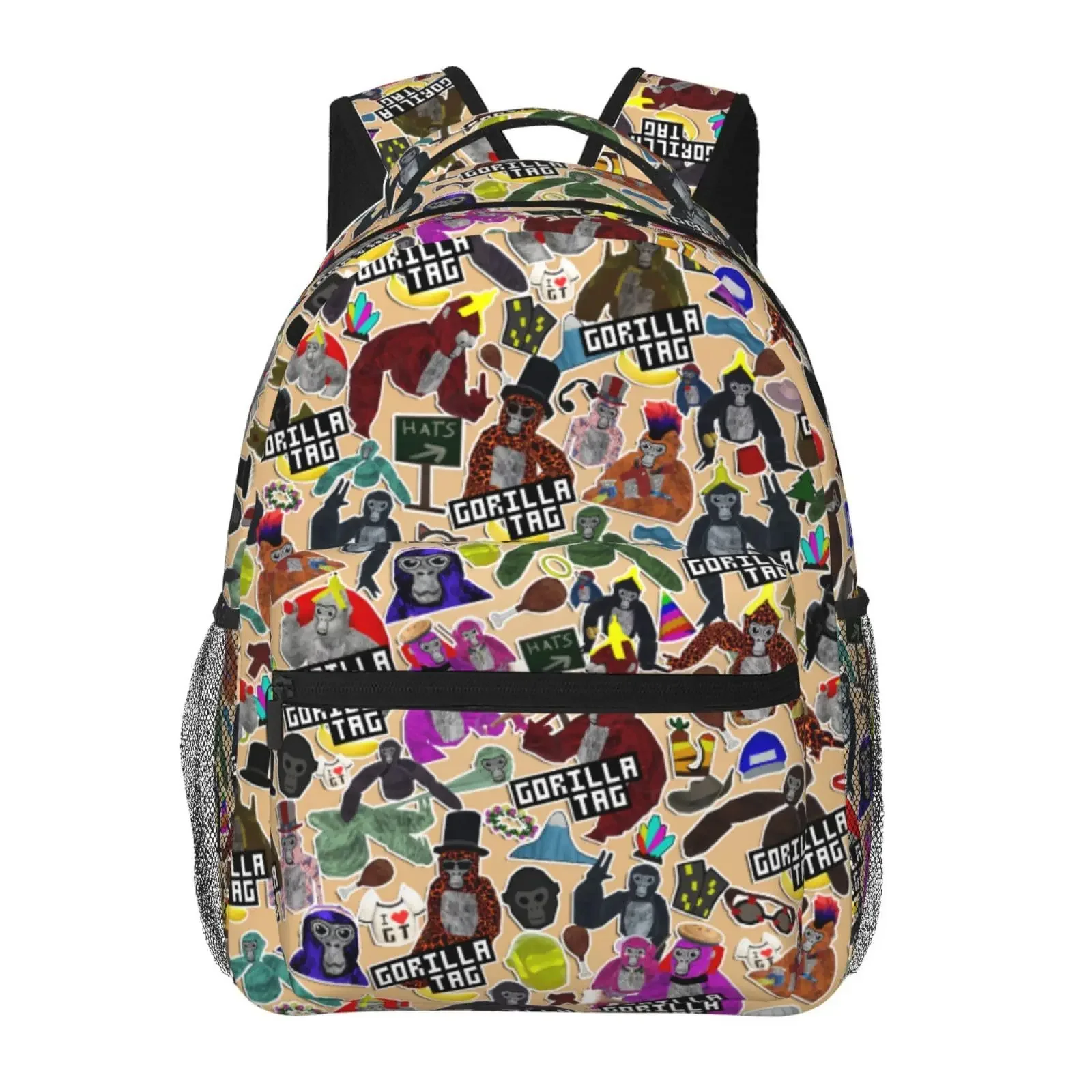 Kids Backpack For School - 17 Inch Cute Sports Design, Lightweight, Water-Resistant, With Reflective Strips