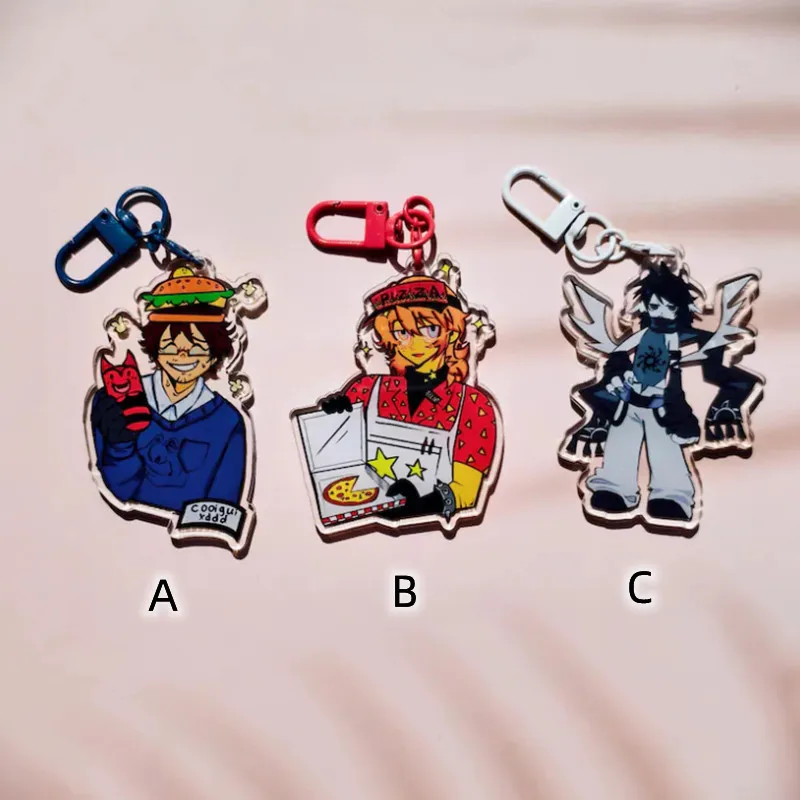 Forsaken Acrylic Keychain - Cute Cartoon Game Character Pendant