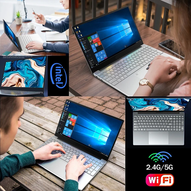 CARBAYTA Windows 10 11 Pro Ram 12GB Rom 128GB 256GB 512GB 1TB SSD Ultrabook Computer 5G Wifi Bluetooth Cheap Office  Game Laptop 6