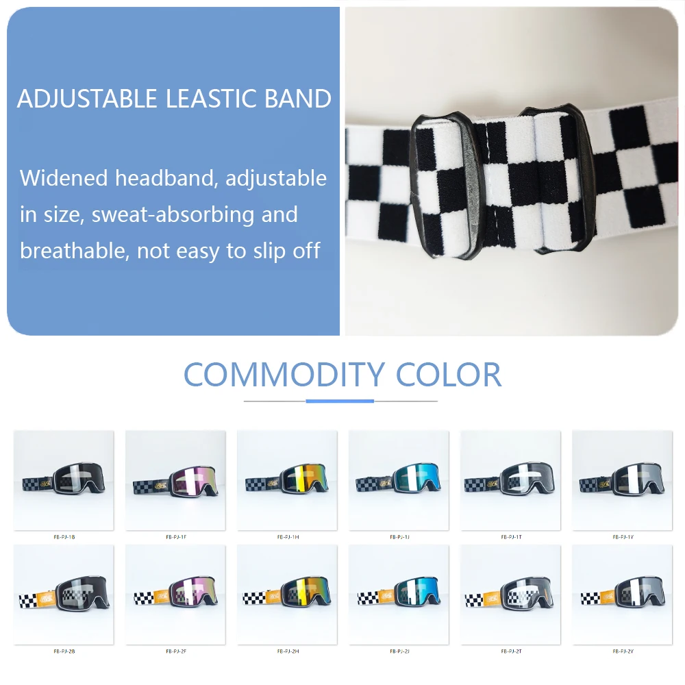 Scratch Resistant Motorbike Eyeglasses High Quality Lens Keep Clear View On Long Distance Outdoor Trip