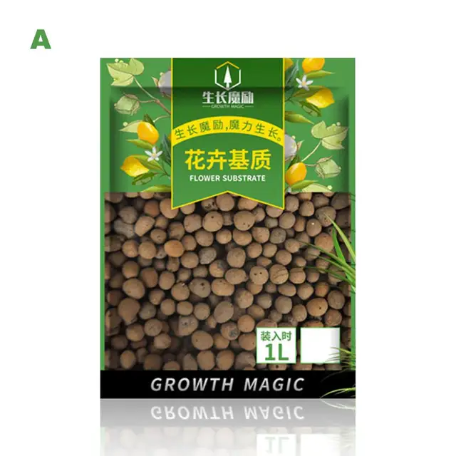 1L Organic Agyag Kavicsok 100% -Ban Természetes Kibővített Hidroponikus Kertészethez, Orchideákhoz, Vízelvezetéshez, Dekorációhoz, Akvaponikumokhoz - Image 6