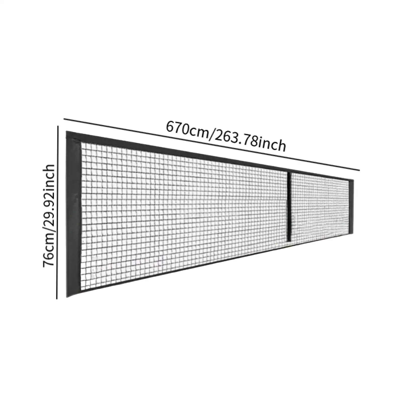 Pickleball Net Replacement Portable Pickleball Court Equipment Weather