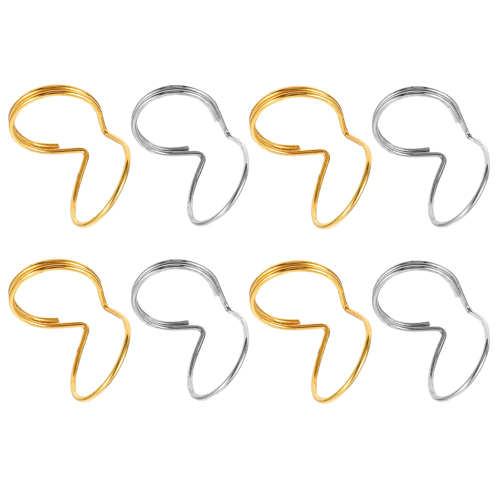 8Pcs Guitar Thumb Picks Metal Comfortable Finger Plectrums for Acoustic ...